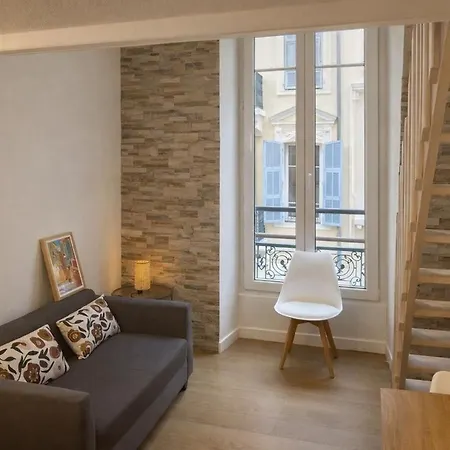 Apartmán Deluxe Studio, Charmant&renove, Au Coeur De La Ville, Centre Nice